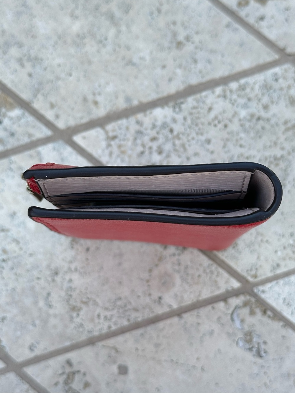 NWOT Kate Spade Slim Red Wallet - Picture 8 of 10